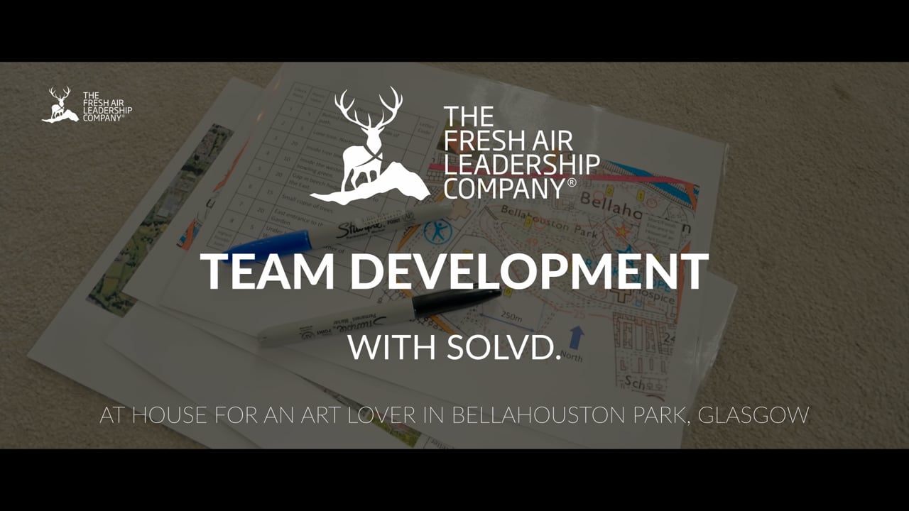 Team Development Day with SOLVD, The Fresh Air Leadership Company